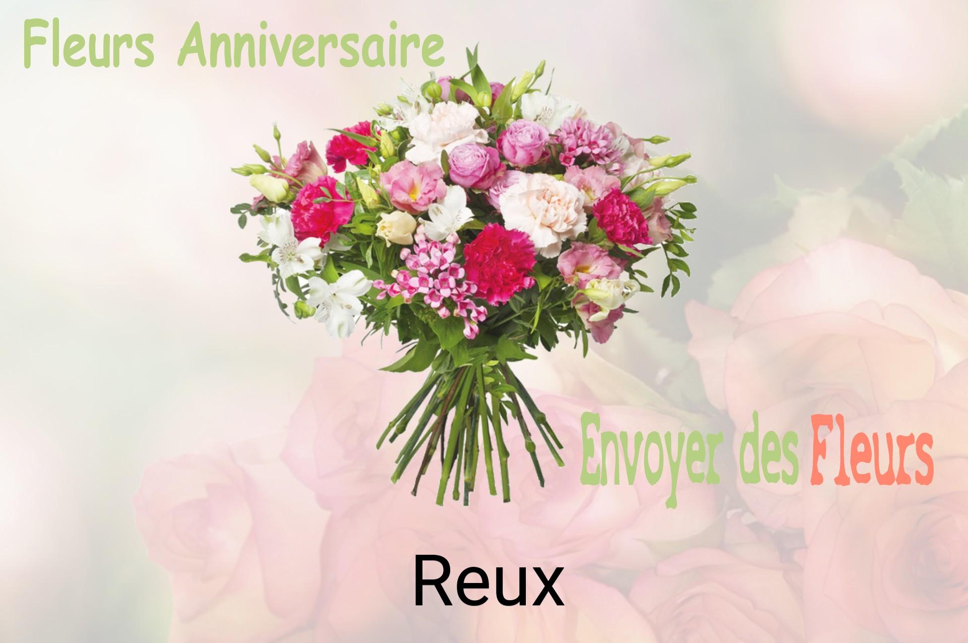 Bouquet de fleurs d’anniversaire livré à Reux