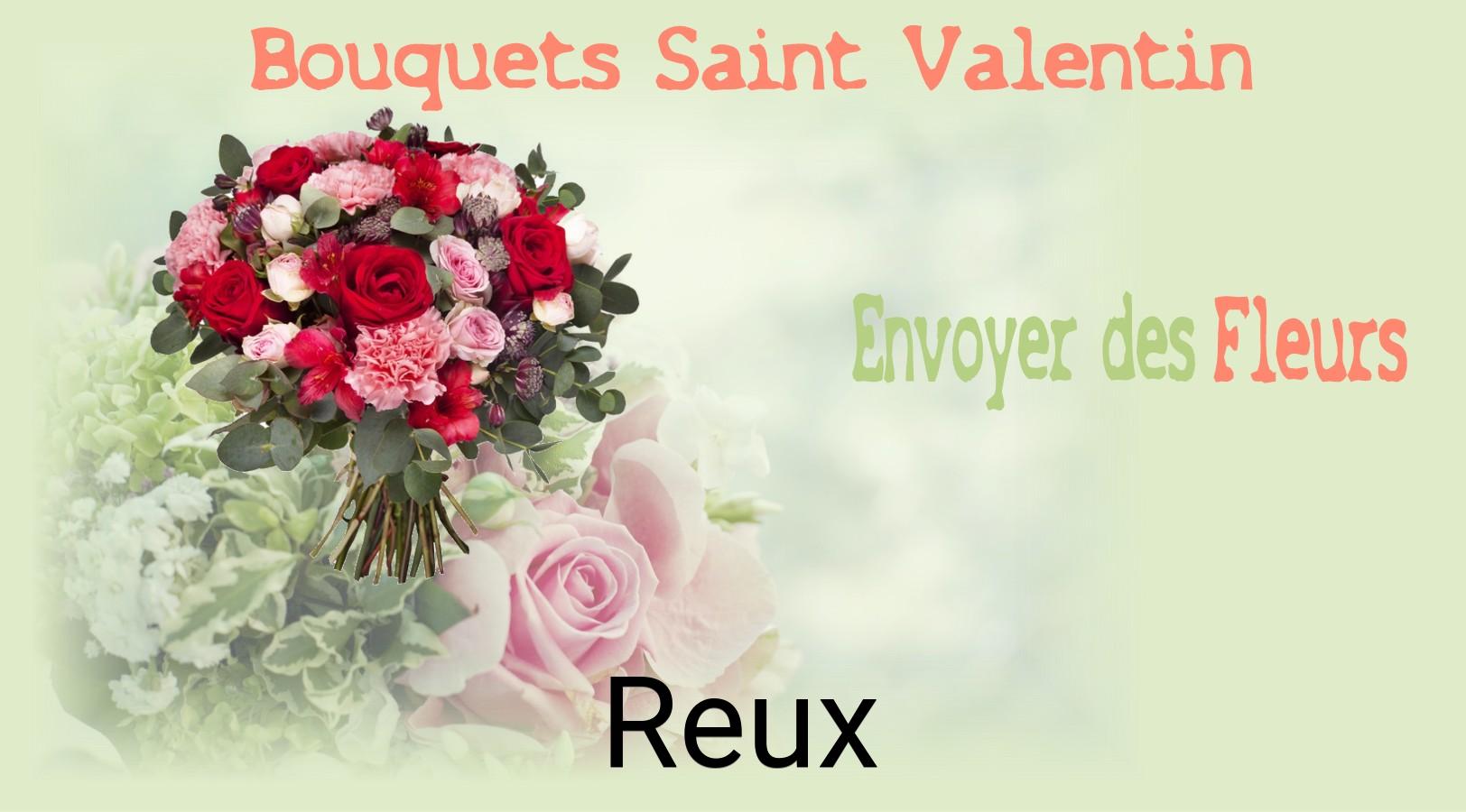 Roses de Saint-Valentin livrées à Reux
